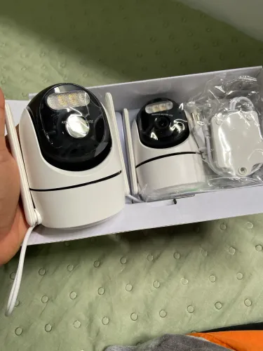 Kit 2 Câmeras de segurança interna/externa Wi-Fi