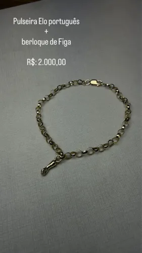 Pulseira de ouro 