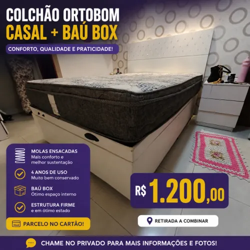 Cama box bau