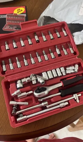 Kit completo de ferramentas 46 peças