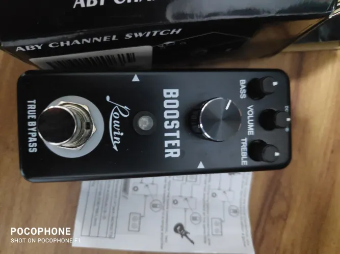 Pedal booster
