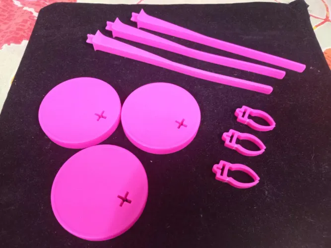 Suporte Monster High lote rosa