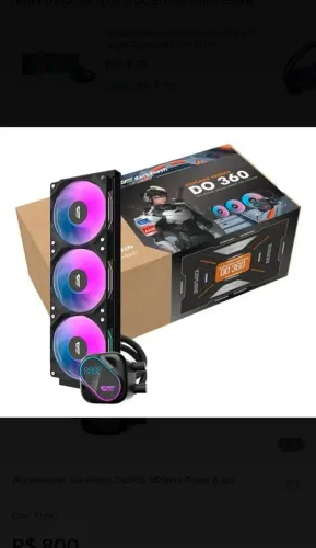 Walter cooler DarkFlash DO360 LACRADO