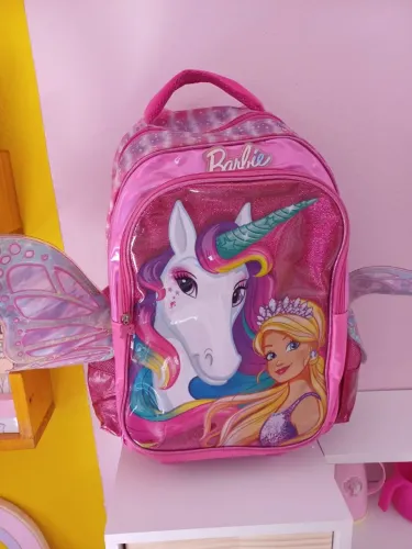 Mochila de carrinho barbie 