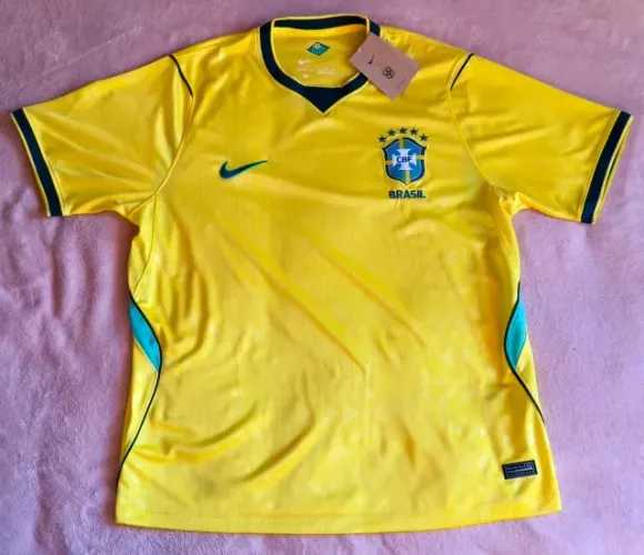 Camisa Brasil versão jogador 2026 amarela - Tam 2XG