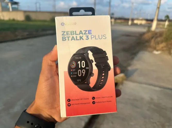 ZEBLAZE BTALK 3 PLUS!! LACRADO!! PROMOÇÃO!!
