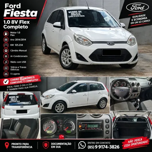 Ford Fiesta 1.0 8V Flex/class 1.0 8V Flex 5P 2014