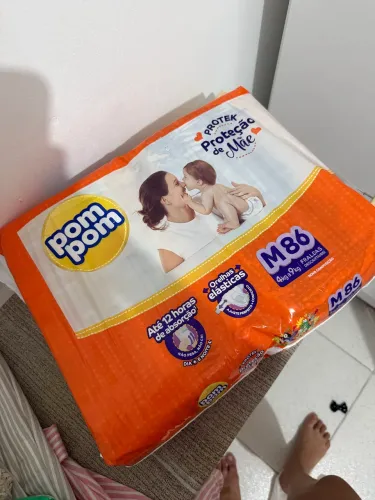 Fraldas Pompom M 