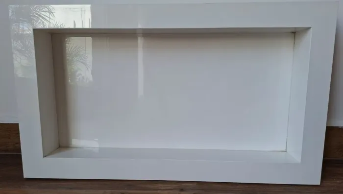 Nicho p/ Banheiro Porcelanato Branco (novo)
