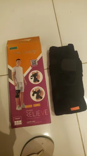 Joelheira Relieve unissex