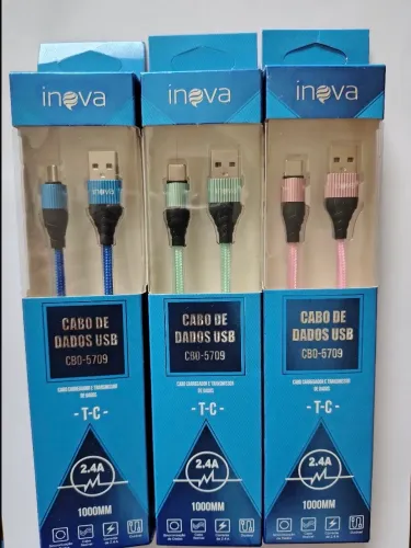 Cabo USB tipo c 