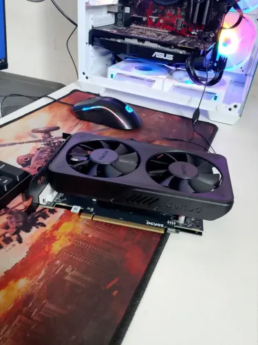 Placa de vídeo Amd Rx550, 4gb série pcyes