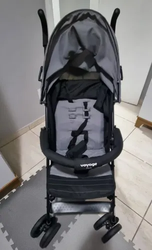 Carrinho de Passeio Voyage Park - Cinza