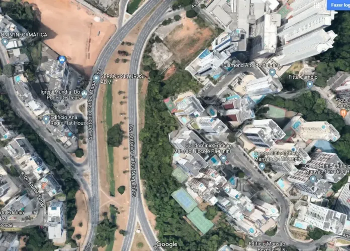 TERRENO 5.300 M2, AV ACM, PLANO, SALVADOR BA.