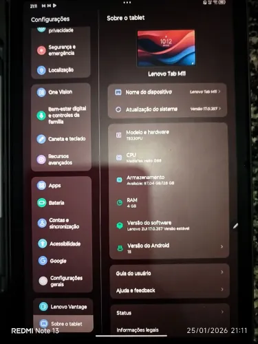 Tablet Lenovo 