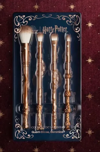 Pincéis maquiagem Harry Potter