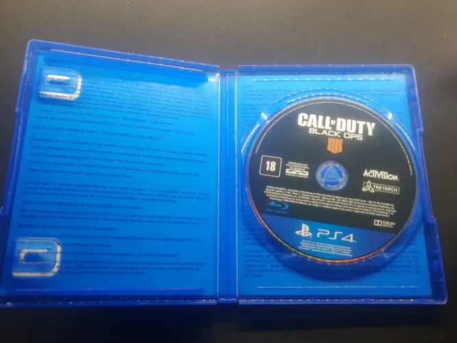 Jogo PS4 - Call of Duty Black ops 4