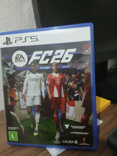 EA Sports FC26 PS5, Mídia Física, Jogo Novíssimo