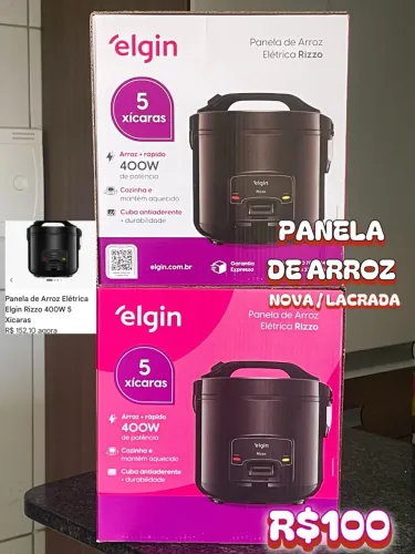 PANELA DE ARROZ ELÉTRICA NOVA!! *