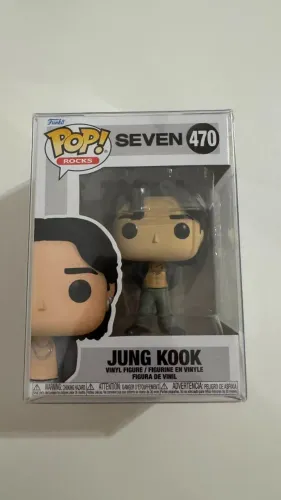 ORIGINAL Funko Pop BTS - Jungkook Seven #470 - Acompanha proteção