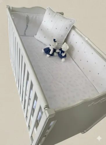 Berço de Madeira Provençal