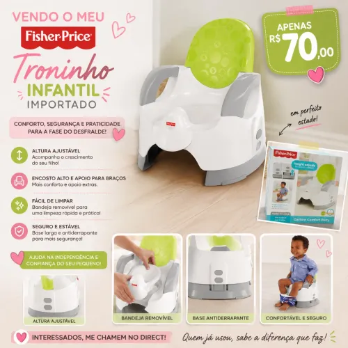 Troninho Importado da marca Fisher-Price