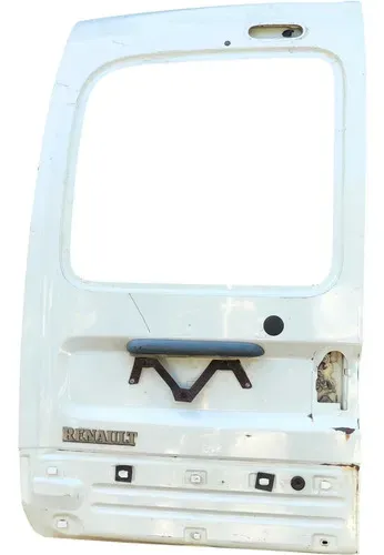 Porta Traseira Esquerda Renault Kangoo 2008 A 2010 Traseira Esquerda Branco