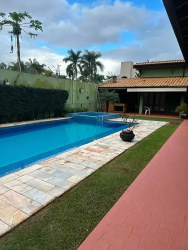 BELA SUÍÇA | Casa ampla com 4 suítes e 320 m² de conforto e sofisticação por R$12.000,00