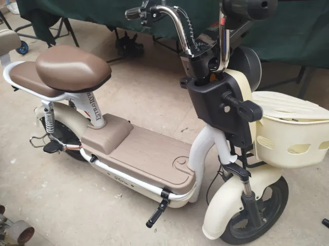 Bicicleta elétrica 500w com alarme