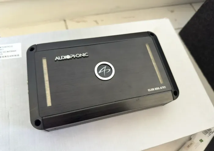 Amplificador Audiophonic 800.4 V2 - impecável