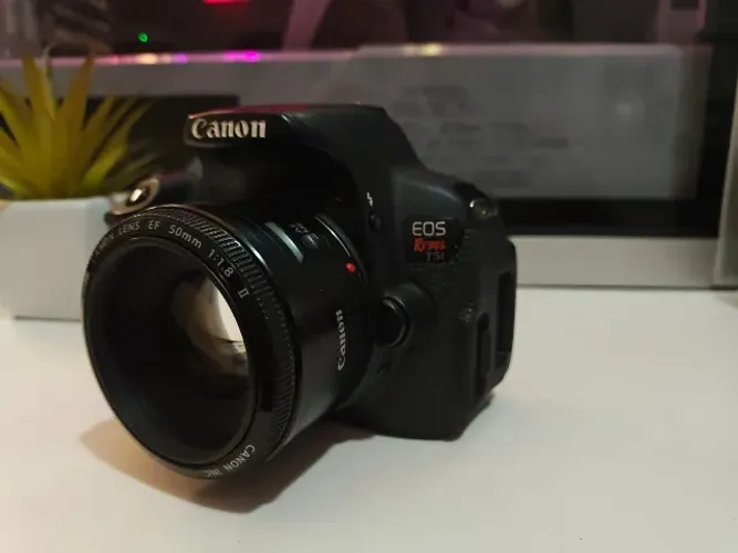 Canon T5i com 50mm f1.8