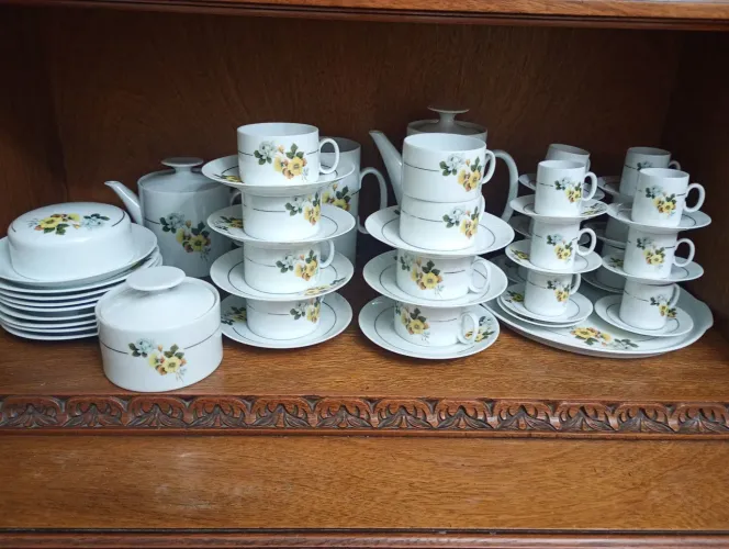 Jogo de Porcelana chá e café