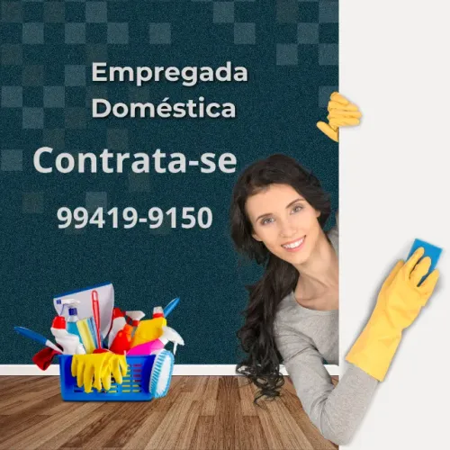 Contrato Doméstica CLT na Chapada Perto da Djalma