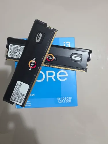 Kit memória   16gb de RAM  e processador  intel core I3 10 geração 