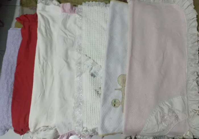 7 mantas de bebê menina