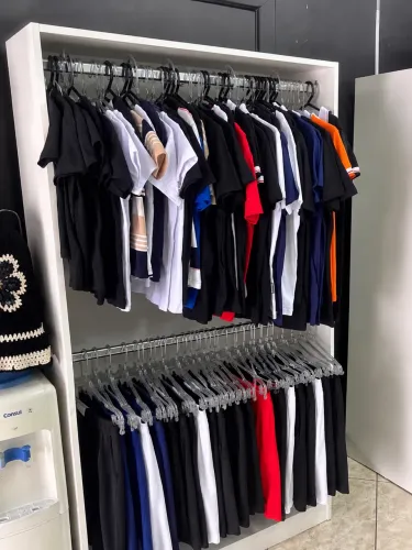 Arara Dupla  / Expositor de Roupas