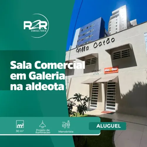 Sua sala comercial no melhor da aldeota, com a segurança que só uma galeria tem e vagas!!!