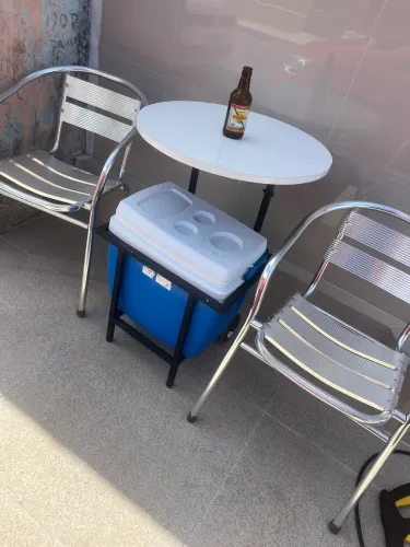 Carrinho mesa cooler 