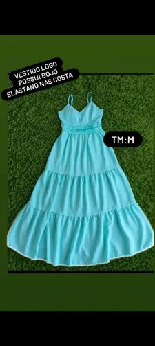 Vestido longo Tm m