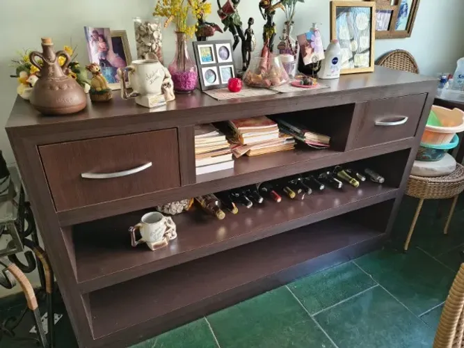 buffet em madeira