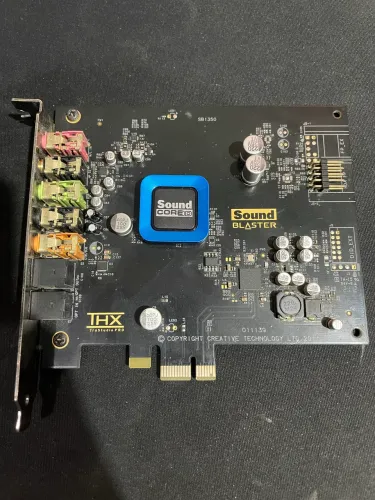 Placa De Som Pcie Thx Recon3d Sb1350