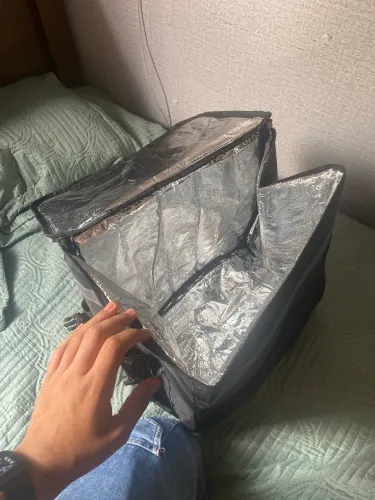 Bag pra motoboy zerada, usada uma vez