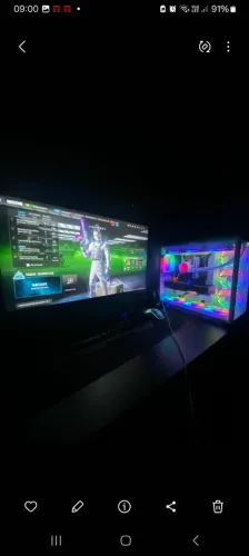 ? PC GAMER COMPLETO À VENDA - SETUP RGB BRANCO