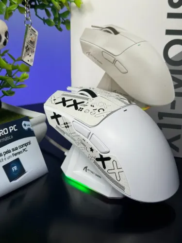 Attack Shark X11 Com Dock RGB Mouse Gamer