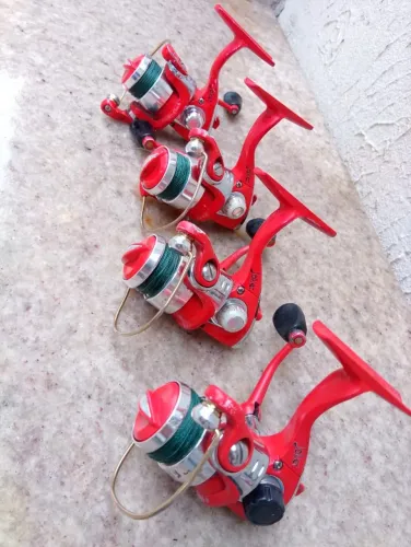 Molinete JOKER VERMELHO 4 rolamentos