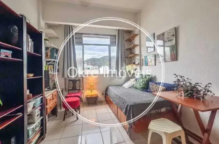 Studio à venda na Praia de Botafogo - 18m2