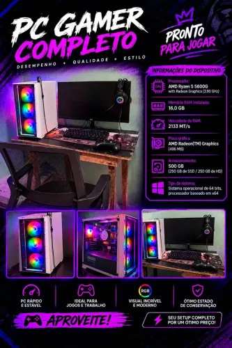 Pc gamer completo