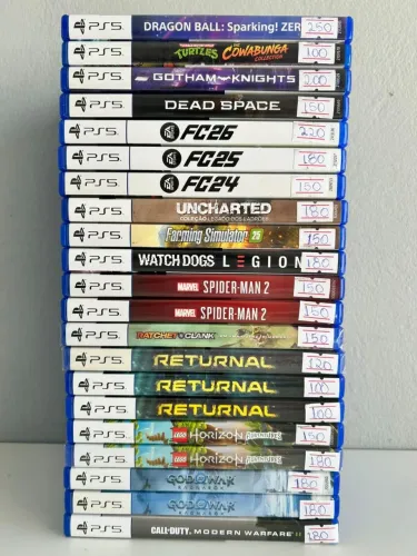 Jogos originais de Playstation 5