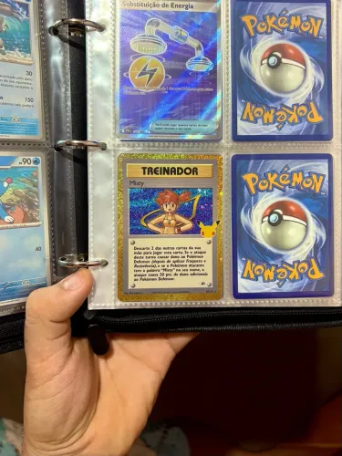 Carta Pokémon Misty Coleção 30 anos
