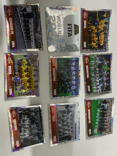 Lote figurinhas FWC